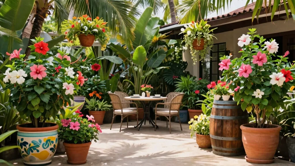 10 Hibiscus Planter Ideas for Tropical Outdoor Style