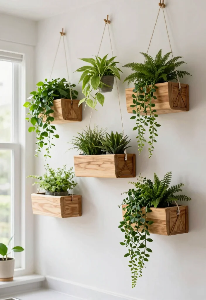 10 Indoor Planter Box Ideas for Stylish Green Interiors 3. Hanging Planter Boxes 0