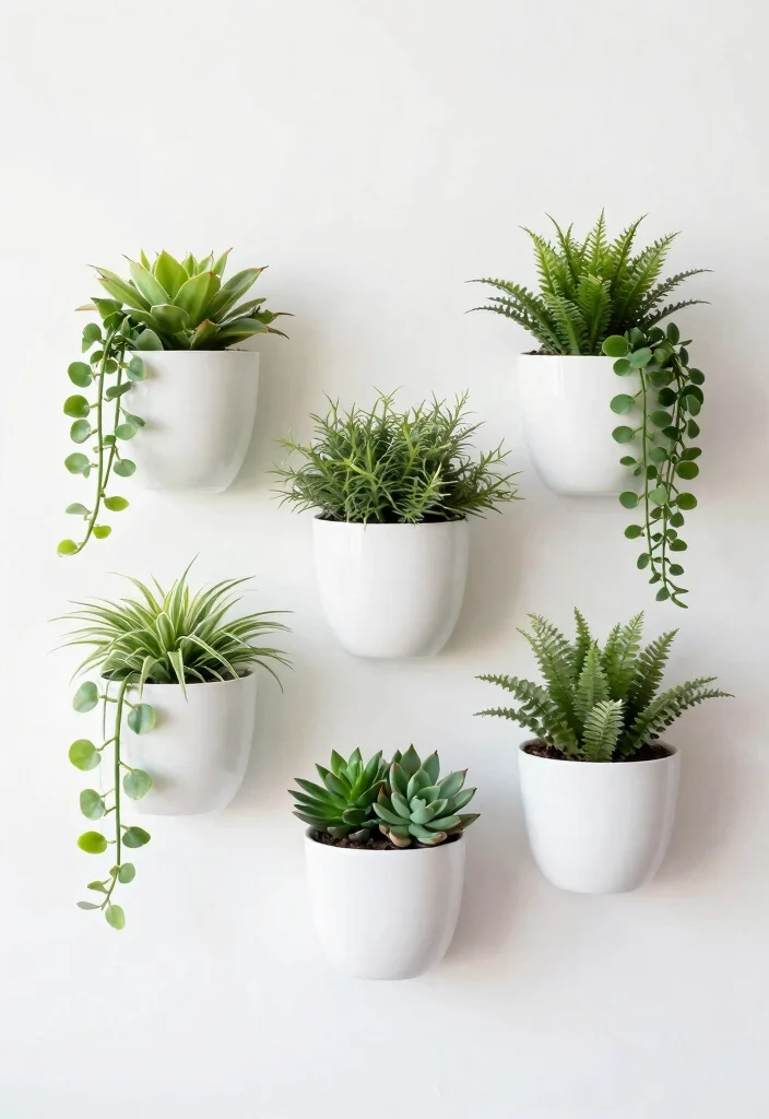 10 Indoor Planter Box Ideas for Stylish Green Interiors 7. Minimalist Wall Planters 0