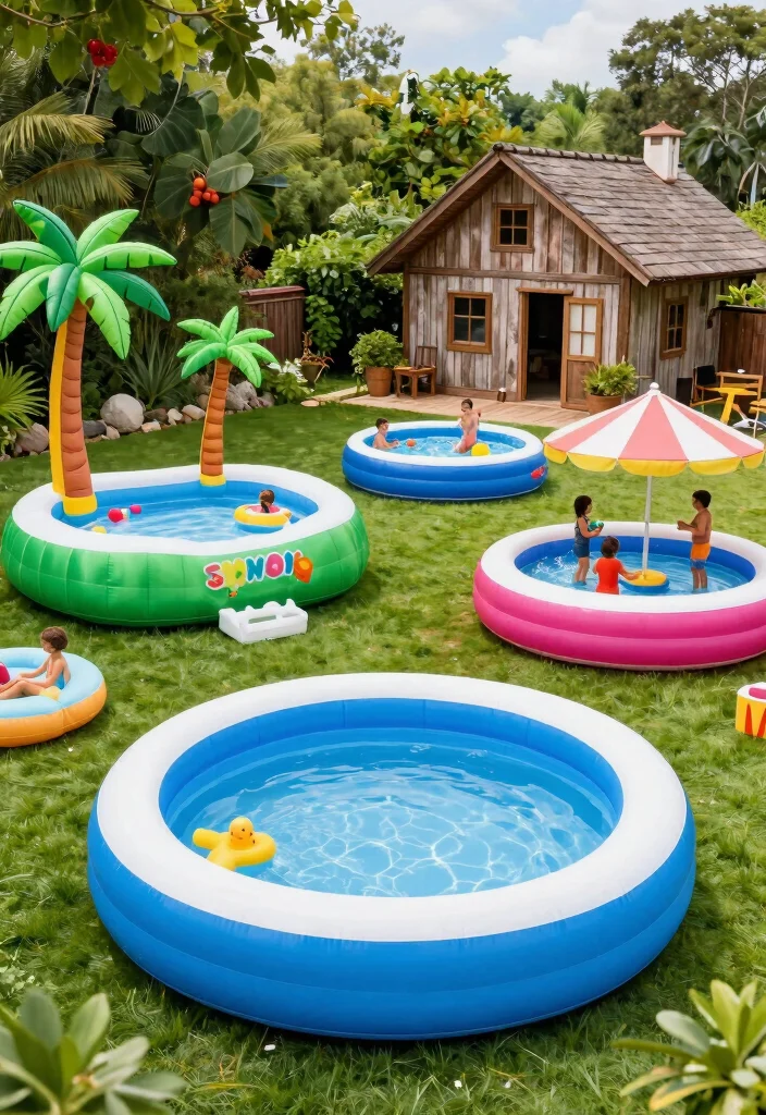 10 Inflatable Pool Backyard Ideas for Easy Summer Fun 72 10 Inflatable Pool Backyard Ideas for Easy Summer Fun 71