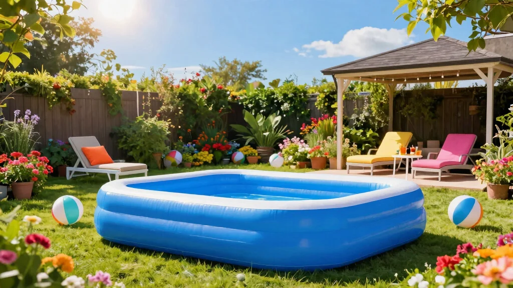 10 Inflatable Pool Backyard Ideas for Easy Summer Fun