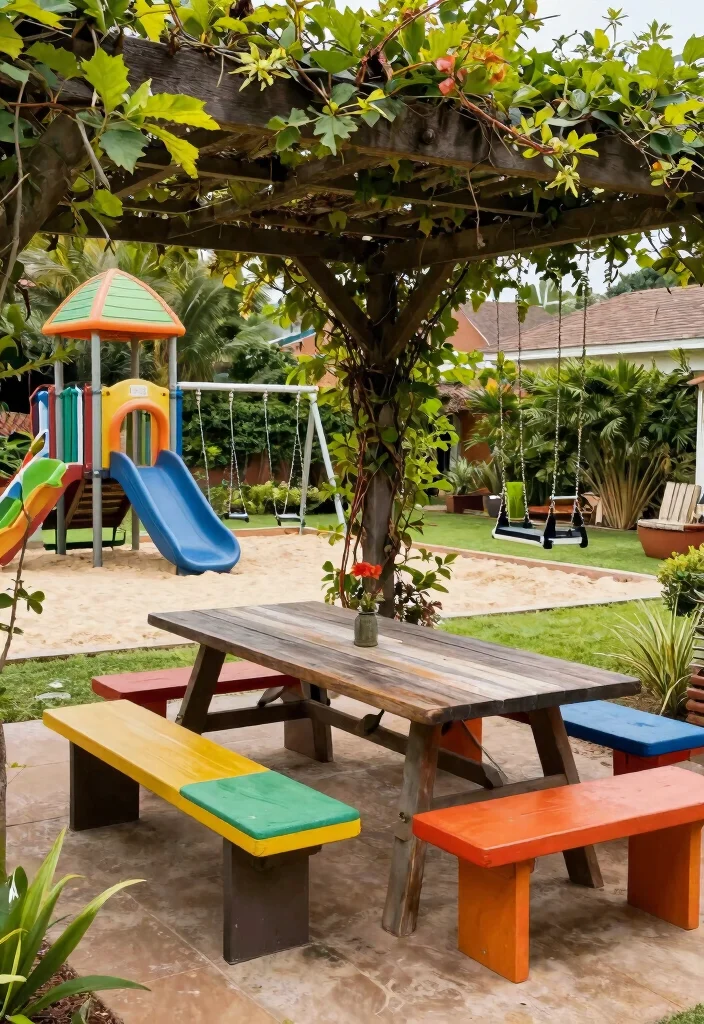 10 Large Backyard Layout Ideas for Better Flow and Zones 3. Multi Functional Spaces 0