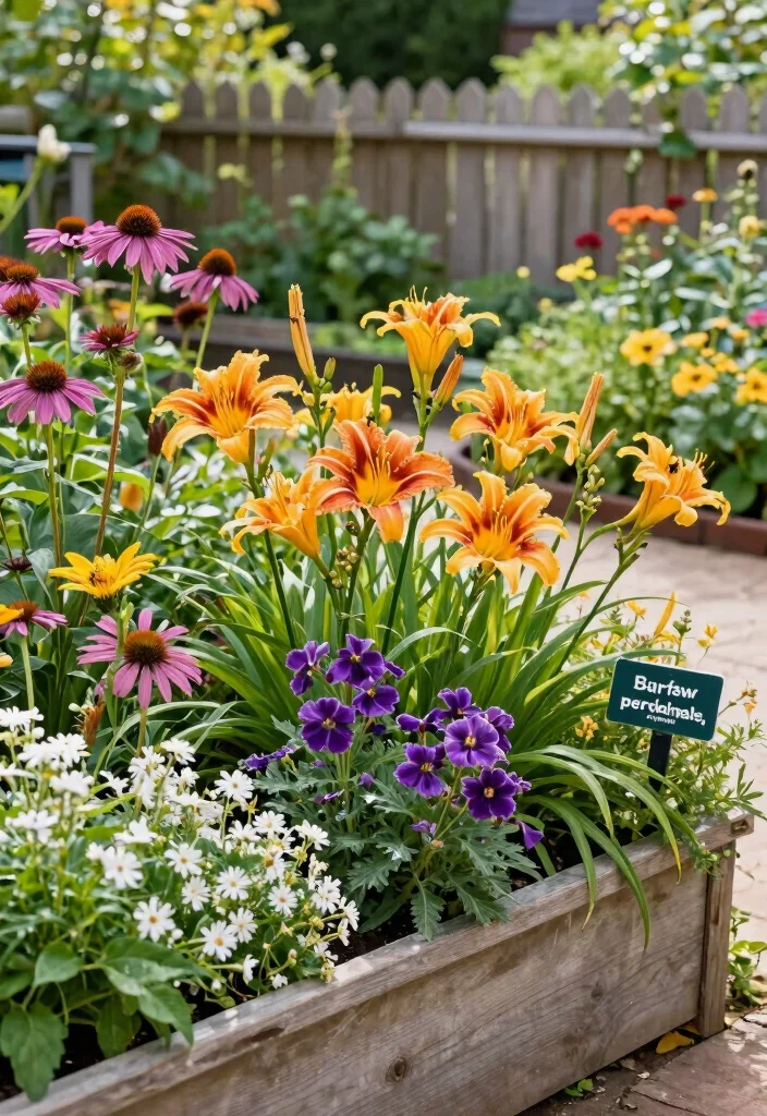 10 Long Planter Ideas for Narrow Areas and Borders 48 10 Long Planter Ideas for Narrow Areas and Borders 8. Low Maintenance Perennial Planter 0