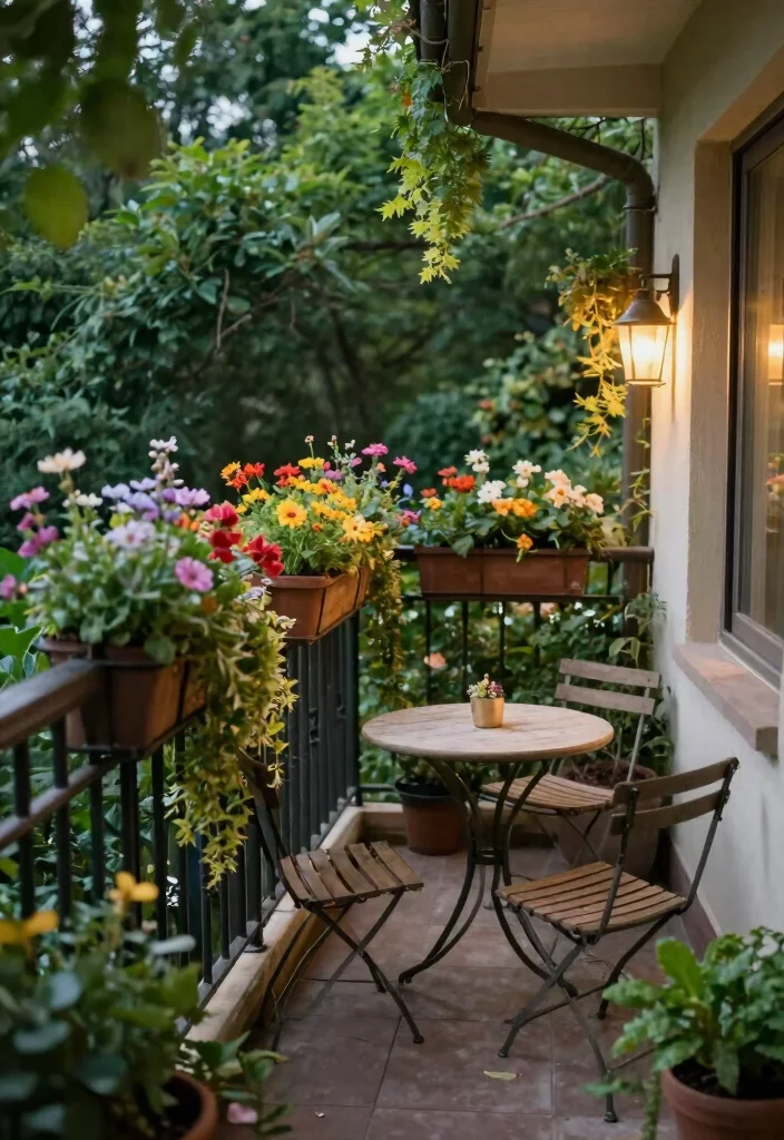 10 Narrow Backyard Ideas to Maximize Long Spaces 7. Railing Planters 0