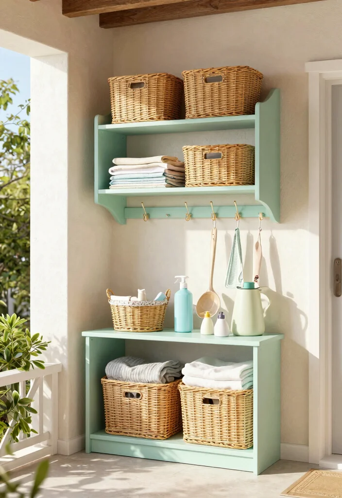 10 Outdoor Patio Laundry Room Ideas for Practical Living 26 10 Outdoor Patio Laundry Room Ideas for Practical Living 6. Customizable Storage Solutions 0