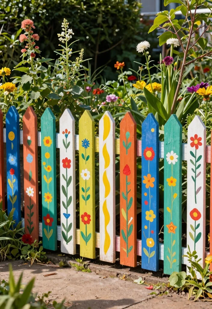 10 Pallet Fence Ideas for Affordable DIY Outdoor Projects 5. Artistic Pallet Fence Designs 0