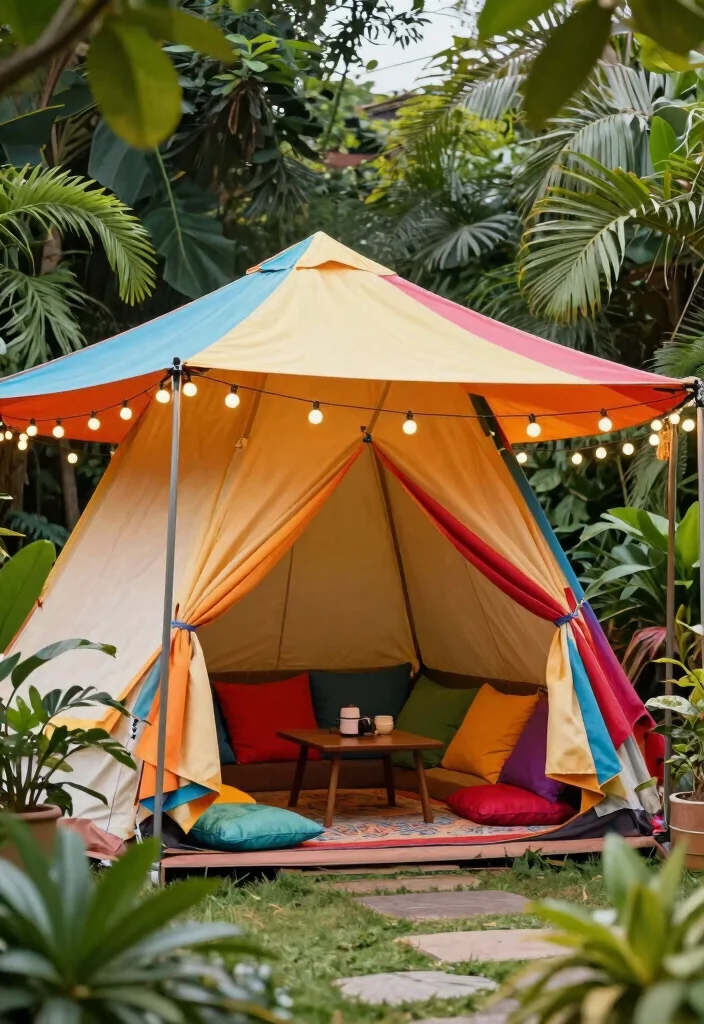 10 Patio Awning Ideas for Flexible Shade Solutions 4. Canopy Tents for Temporary Solutions 0