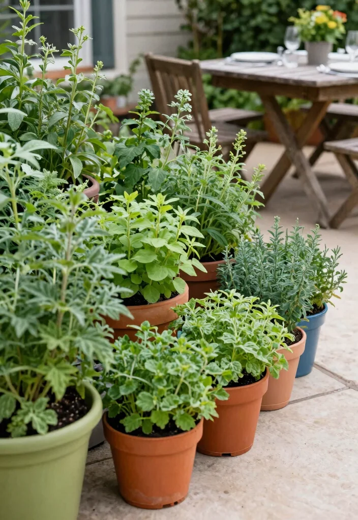 10 Patio Border Ideas for a Finished Look 7. Herb Borders 0