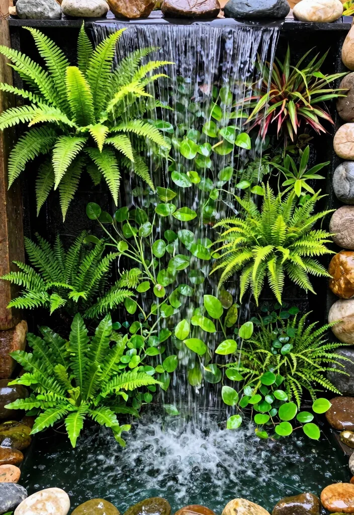 10 Patio Pond Ideas for a Unique Backyard Feature 4. Vertical Wall Pond 0
