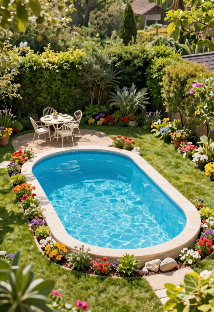 10 Small Backyard Pool Ideas That Save Space 6. Corner Pools 0