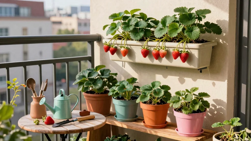 10 Strawberry Planter Ideas for Small Space Growing