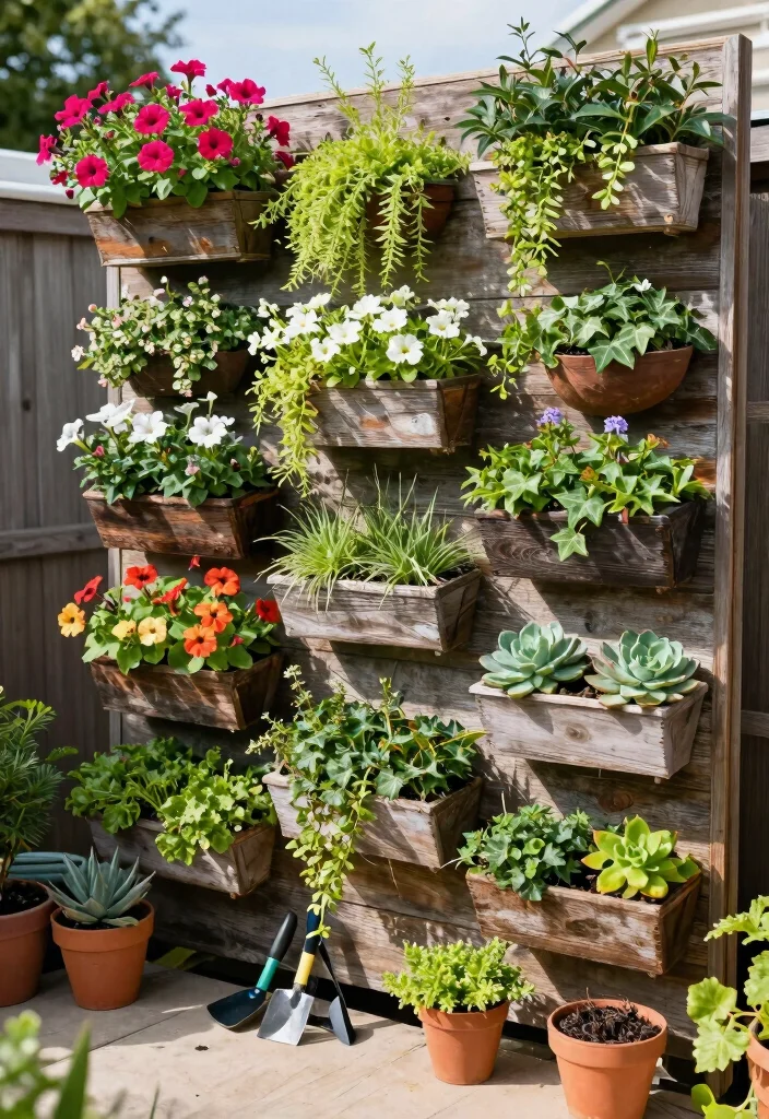 10 Summer Planter Ideas for Bright Outdoor Spaces 1 10 Summer Planter Ideas for Bright Outdoor Spaces 1. Vibrant Vertical Gardens 0
