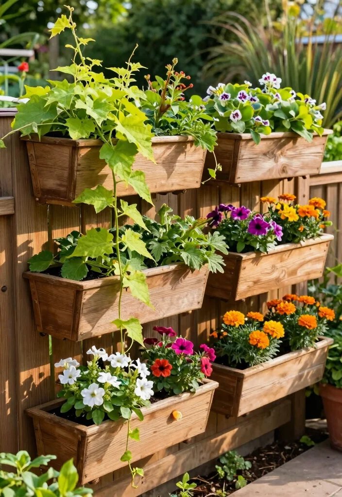 10 Sweet Potato Vine Planter Ideas for Trailing Color 1. Cascading Planter Boxes 0