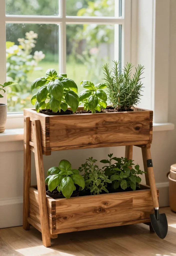 10 Three Tier Planter Ideas for Vertical Growing 1 10 Three Tier Planter Ideas for Vertical Growing 1. Rustic Wooden Tier Planter 0