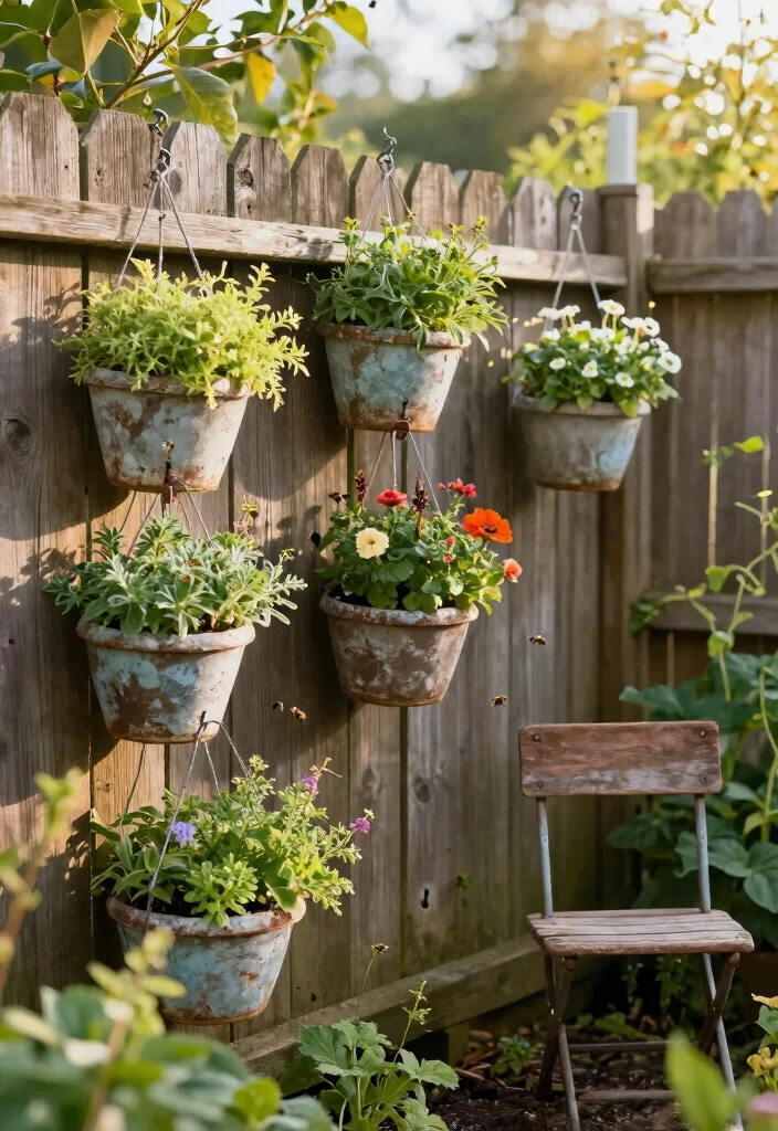 10 Three Tier Planter Ideas for Vertical Growing 48 10 Three Tier Planter Ideas for Vertical Growing 8. Hanging Repurposed Containers 0