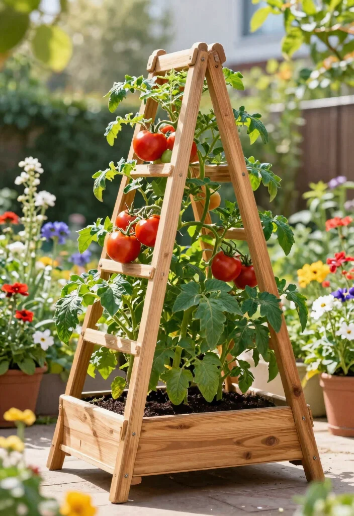10 Tomato Planter Ideas for Small and Productive Gardens 9. A Frame Planter Boxes 0