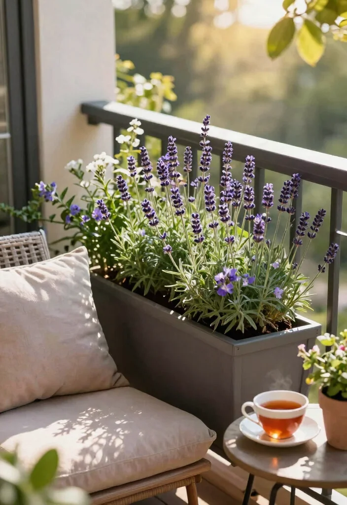 10 Trough Planter Ideas for Long and Narrow Spaces 45 10 Trough Planter Ideas for Long and Narrow Spaces 5. Aromatic Fragrant Garden 0