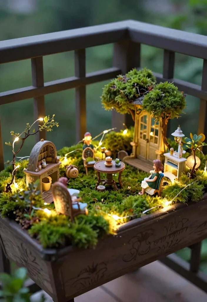 10 Trough Planter Ideas for Long and Narrow Spaces 48 10 Trough Planter Ideas for Long and Narrow Spaces 8. Whimsical Fairy Garden 0