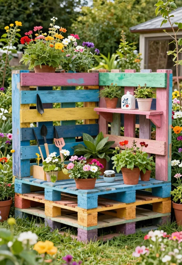 10 Wood and Wire Fence Ideas for Rustic Garden Charm 5. Rustic Pallet Fence 0