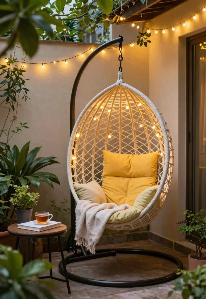 12 Apartment Patio Decorating Ideas That Save Space 4. Cozy Nook Corner 0
