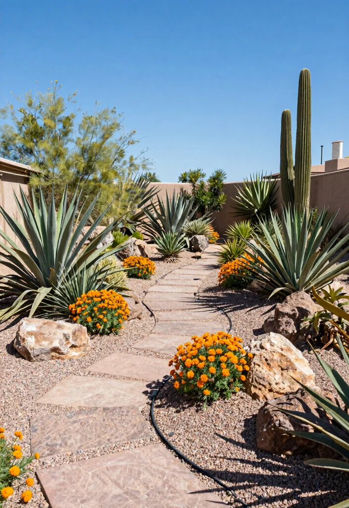 12 Arizona Backyard Ideas for Heat Smart Outdoor Design 1. Embrace Xeriscaping Basics 0