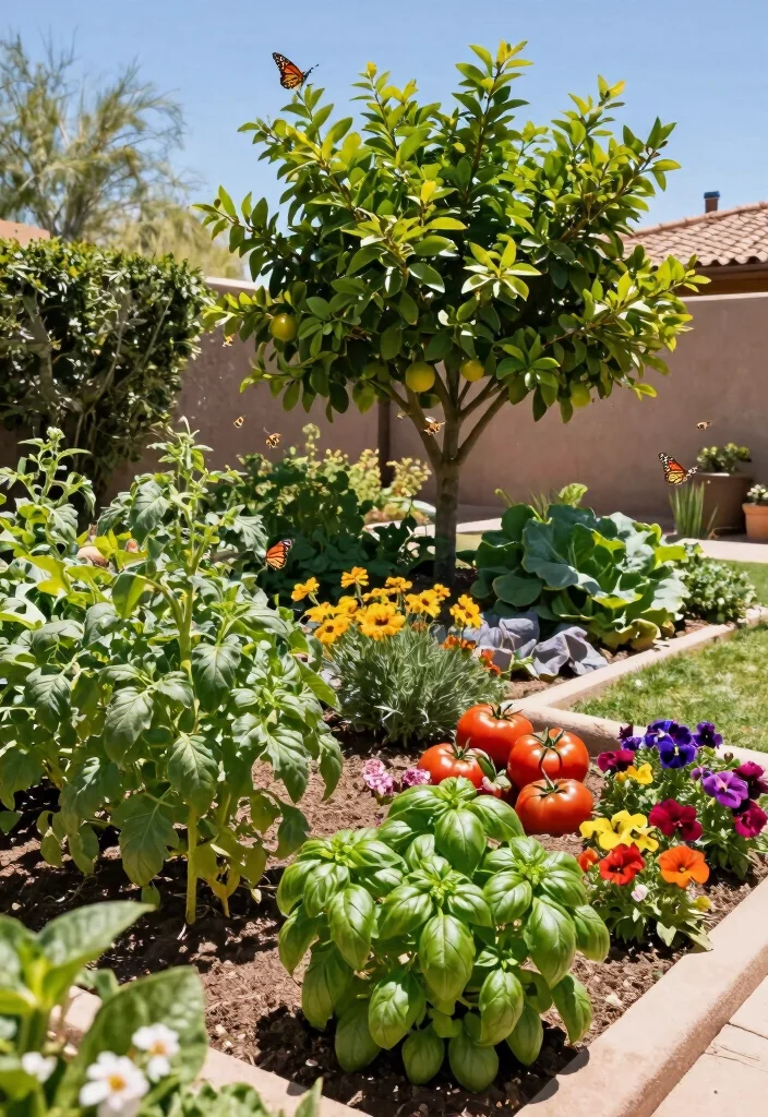 12 Arizona Backyard Ideas for Heat Smart Outdoor Design 11. Use Edible Landscaping 0