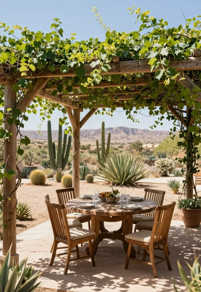 12 Arizona Backyard Ideas for Heat Smart Outdoor Design 2. Create Shade with Pergolas and Ramadas 0