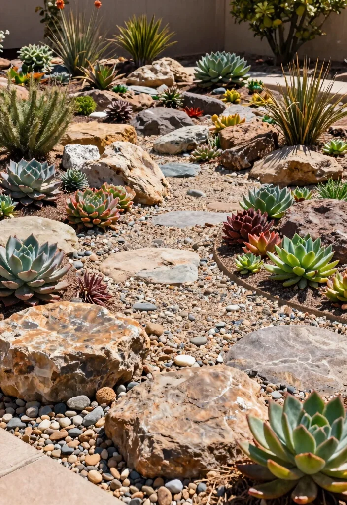 12 Arizona Backyard Ideas for Heat Smart Outdoor Design 8. Design a Rock Garden 0