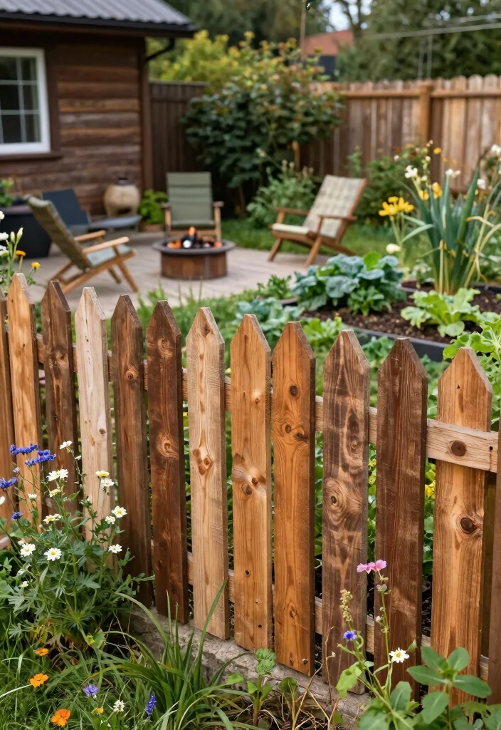 12 Backyard Fence Ideas for Privacy Safety and Style 2. Reclaimed Wood Fencing 0