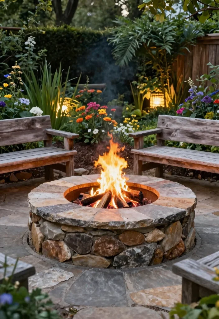 12 Backyard Fire Pit Ideas for Cozy Nights and Gatherings 4 12 Backyard Fire Pit Ideas for Cozy Nights and Gatherings 3