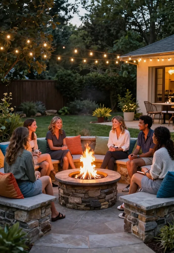 12 Backyard Fire Pit Ideas for Cozy Nights and Gatherings 44 12 Backyard Fire Pit Ideas for Cozy Nights and Gatherings 43