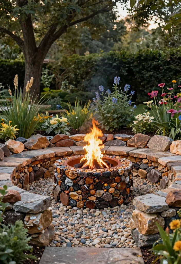 12 Backyard Fire Pit Lounge Area Ideas for Entertaining 2. Eco Friendly Fire Pit Options 0
