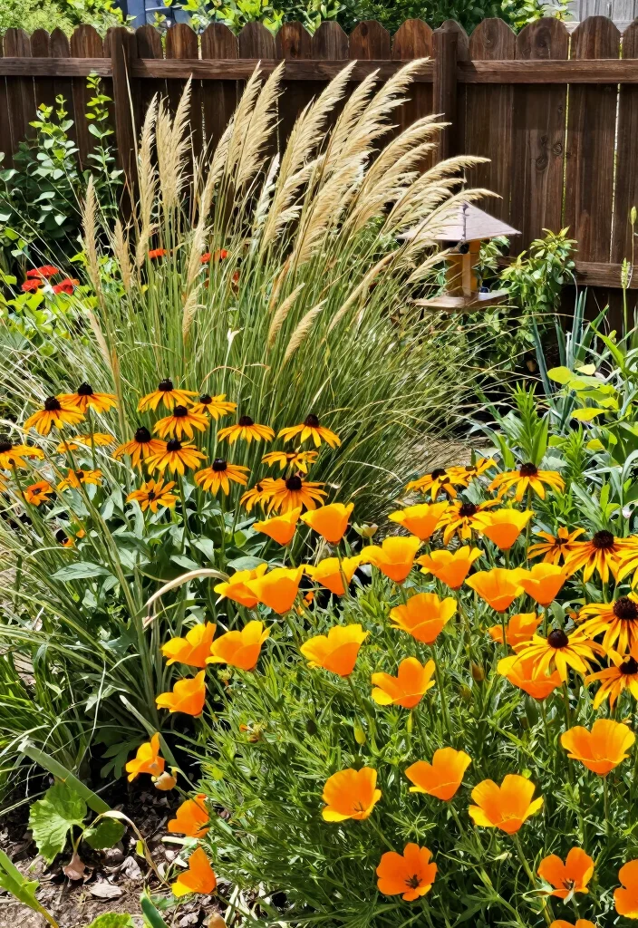 12 Backyard Flower Garden Ideas for Color and Curb Appeal 1. Native Plant Wonderland 0