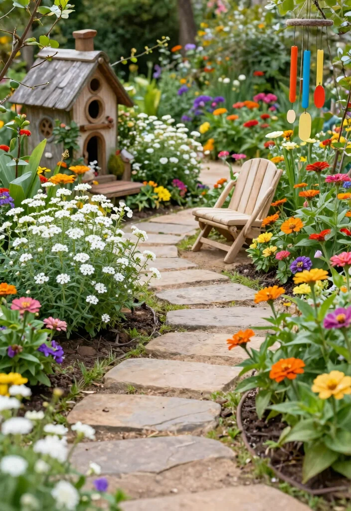 12 Backyard Flower Garden Ideas for Color and Curb Appeal 12. Themed Flower Gardens 0
