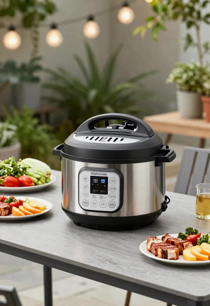 12 Backyard Grill Ideas for Easy Outdoor Cooking 7. Instant Pot Grill Combo 0