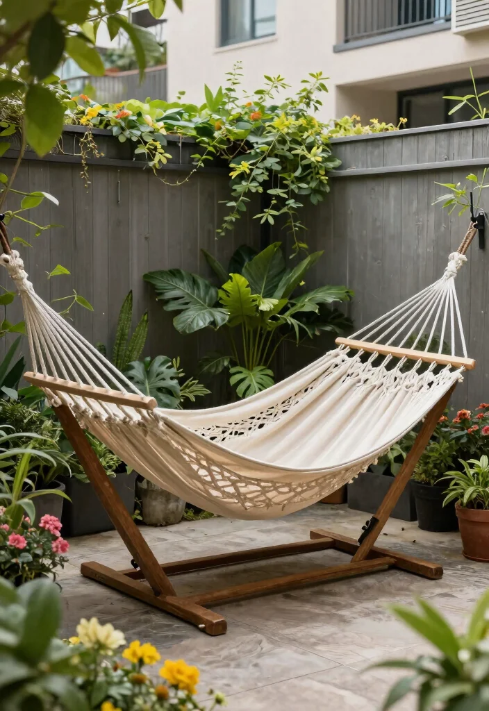 12 Backyard Hammock Ideas for Laid Back Outdoor Relaxation 12. Eco Friendly Hammock Solutions 0