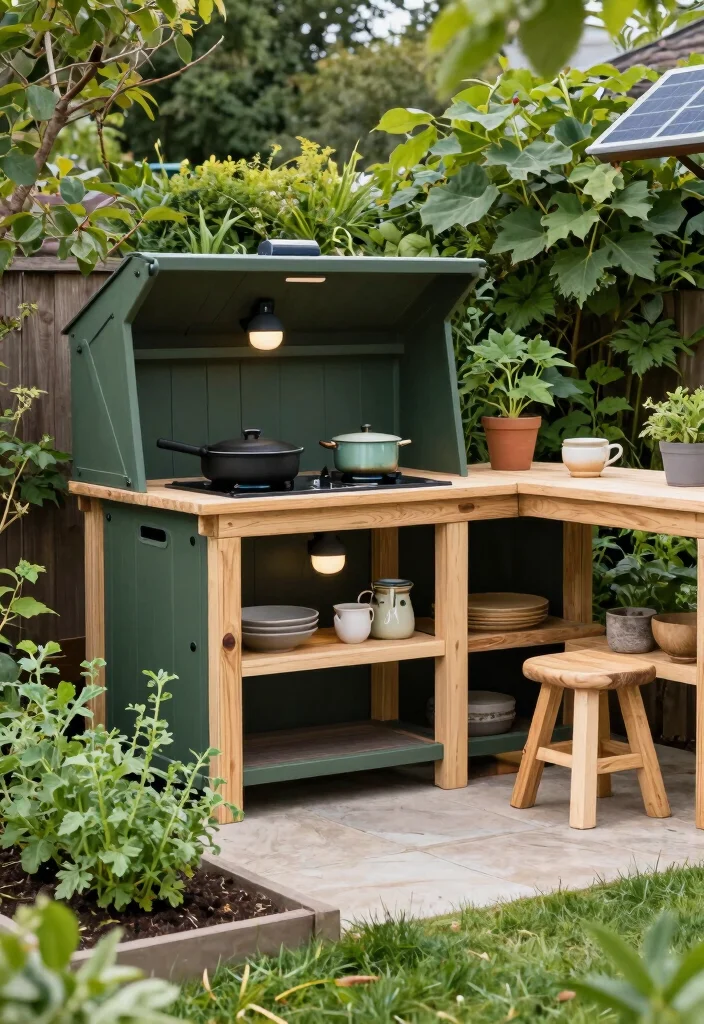 12 Backyard Kitchen Ideas for Outdoor Entertaining 10. Eco friendly Practices 0