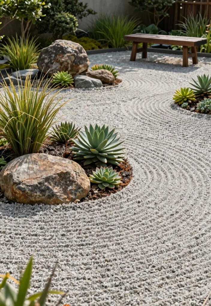 12 Backyard Layout Ideas for Better Flow and Function 5. Zen Garden Elements 0
