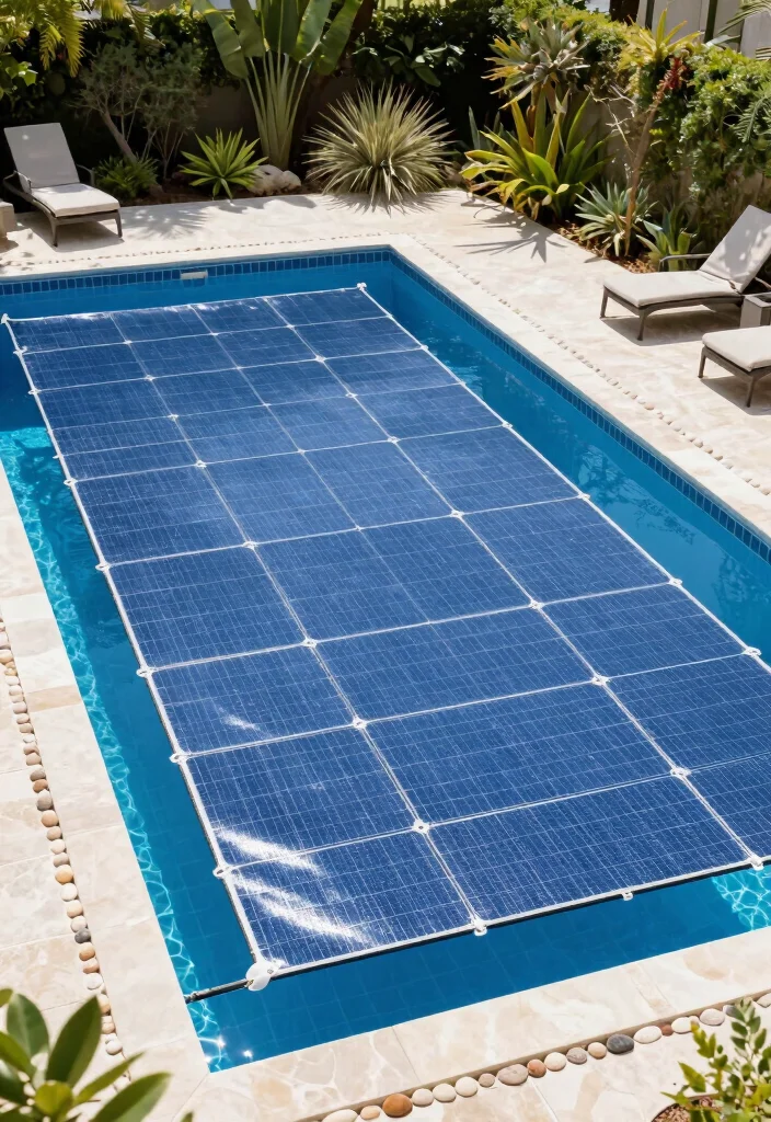 12 Backyard Pool Ideas to Upgrade Summer Living 4. Eco Friendly Pool Covers 0