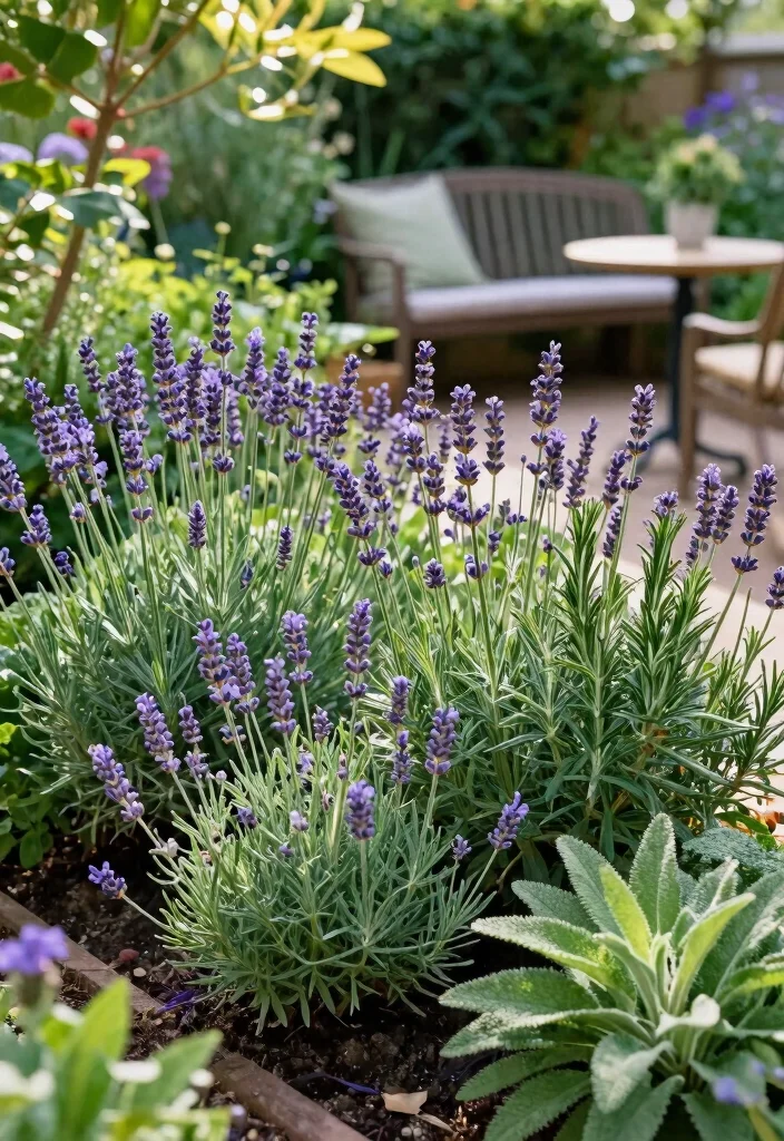 12 Backyard Privacy Ideas From Neighbors That Feel Natural 10. Herb Borders for Privacy 0