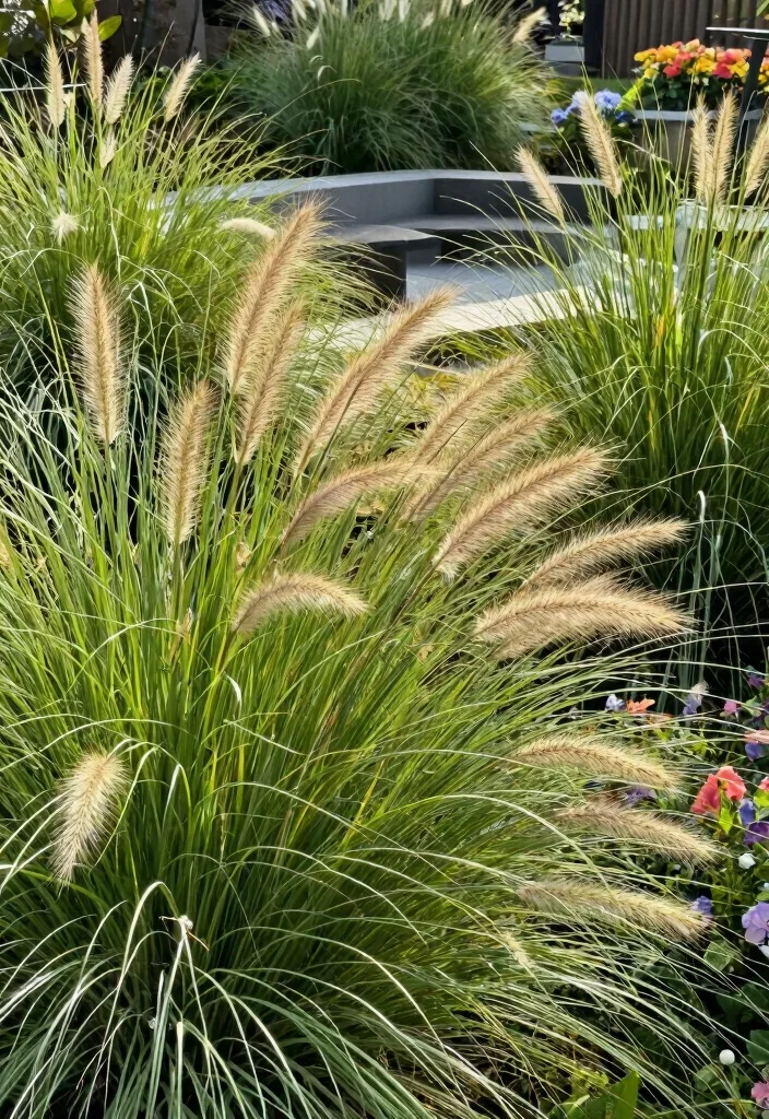 12 Backyard Privacy Ideas From Neighbors That Feel Natural 5. Ornamental Grasses 0