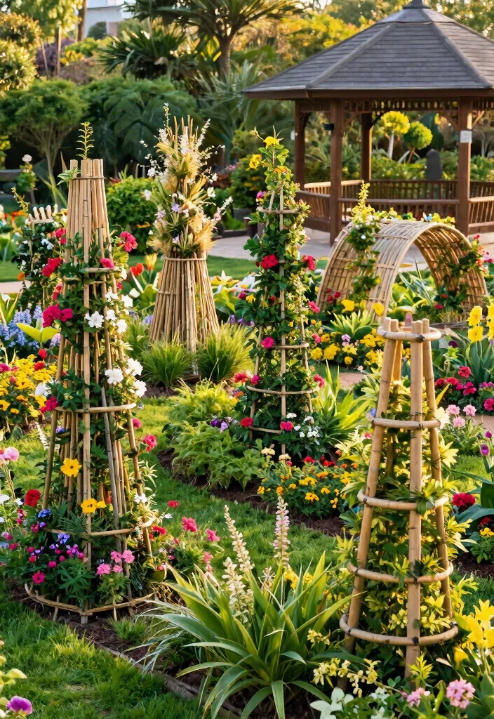 12 Bamboo Trellis Ideas for Natural Garden Support Conclusion 0