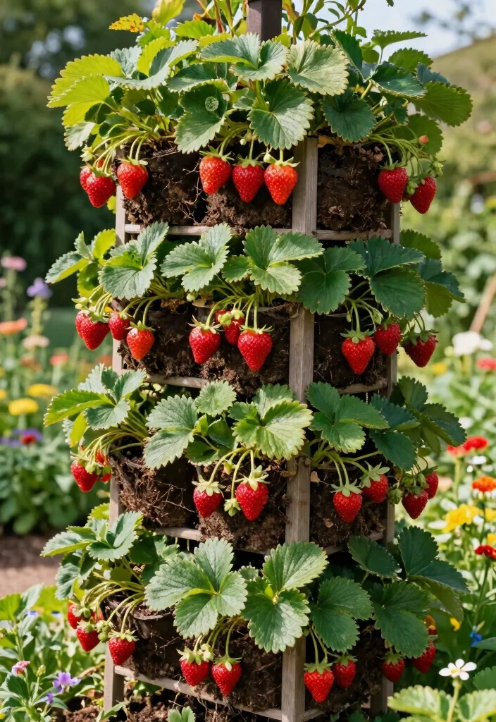12 Berry Trellis Ideas for Neat and Productive Gardens 48 12 Berry Trellis Ideas for Neat and Productive Gardens 8. Living Wall Trellis 0