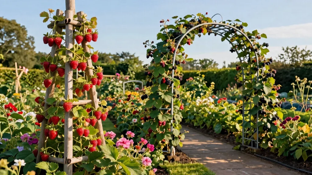 12 Berry Trellis Ideas for Neat and Productive Gardens