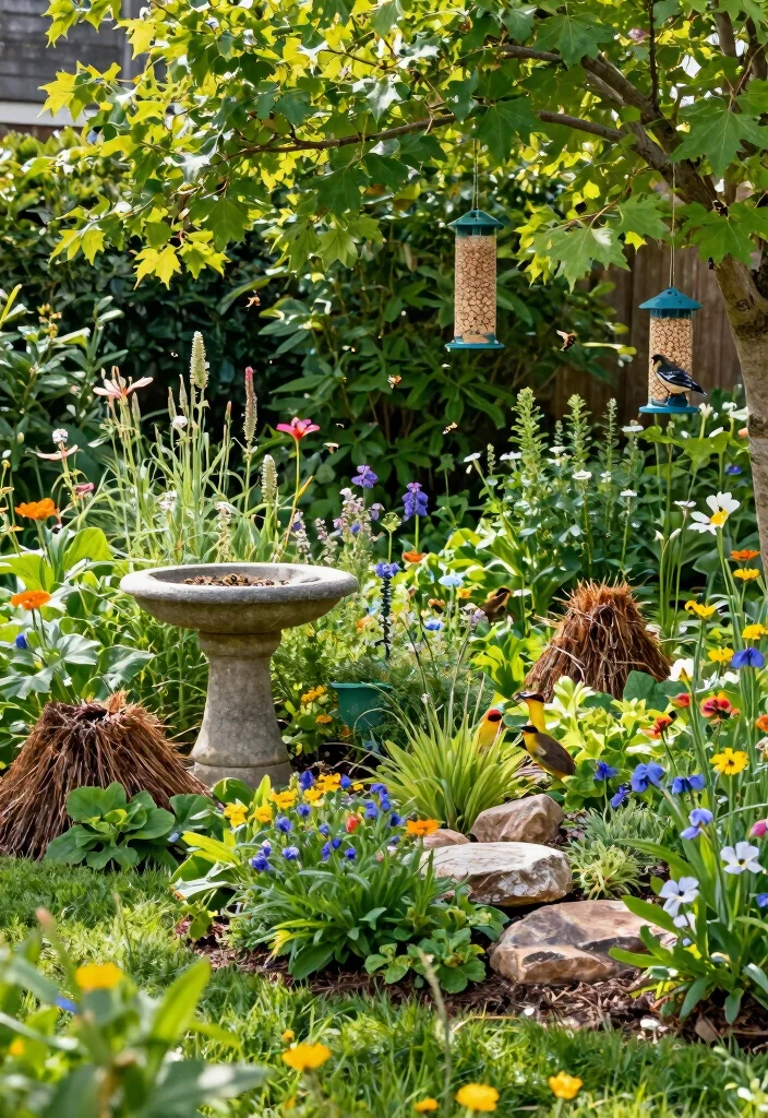 12 Big Backyard Ideas for Flexible Outdoor Layouts 49 12 Big Backyard Ideas for Flexible Outdoor Layouts 9. Wildlife Friendly Spaces 0