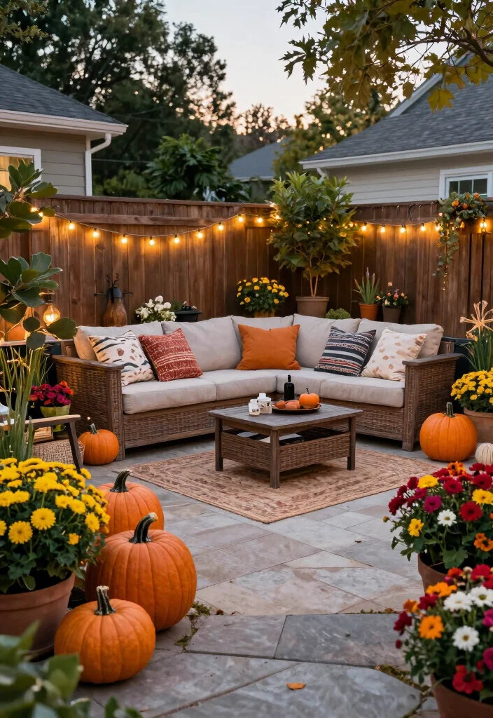 12 Bloxburg Backyard Ideas for Creative and Aesthetic Builds 12. Seasonal Dcor Showcase 0