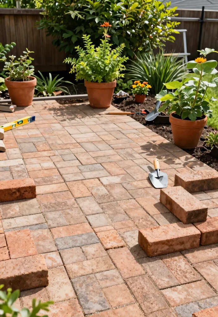 12 Brick Patio Ideas for Backyard Spaces 9. DIY Brick Patio Projects 0