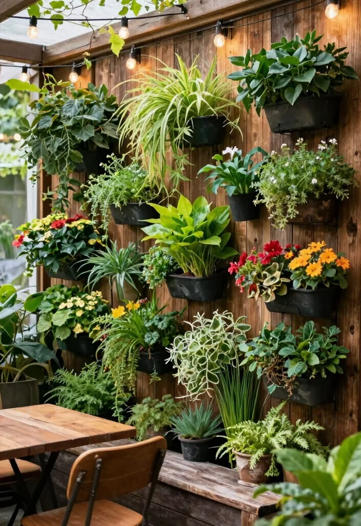 12 Budget Friendly Patio Decorating Ideas That Feel Stylish 1. Vertical Gardens for Instant Greenery 0