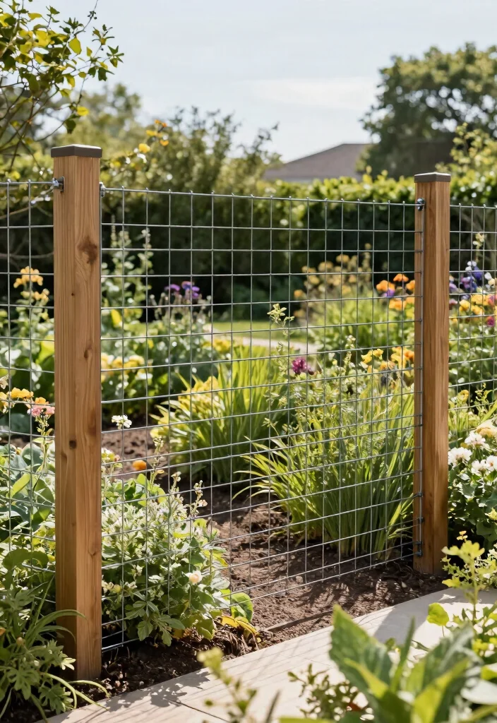 12 Cheap Fence Ideas That Look Good on a Budget 60 12 Cheap Fence Ideas That Look Good on a Budget 10. Wire Mesh for a Minimalist Look 0
