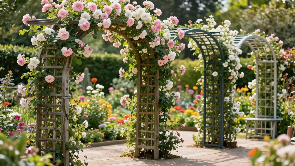 12 Climbing Rose Trellis Ideas for Romantic Garden Spaces